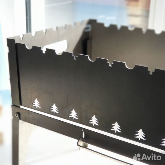 Мангал стальной складной 