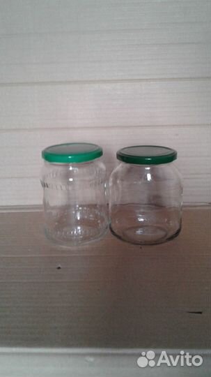 Стеклянные банки винтовые 0,45л и 0,7 л