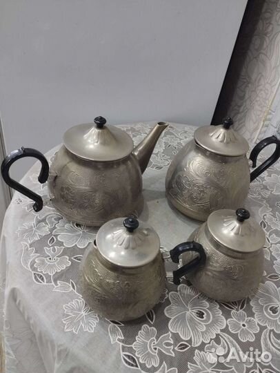 Набор металлической посуды времён СССР