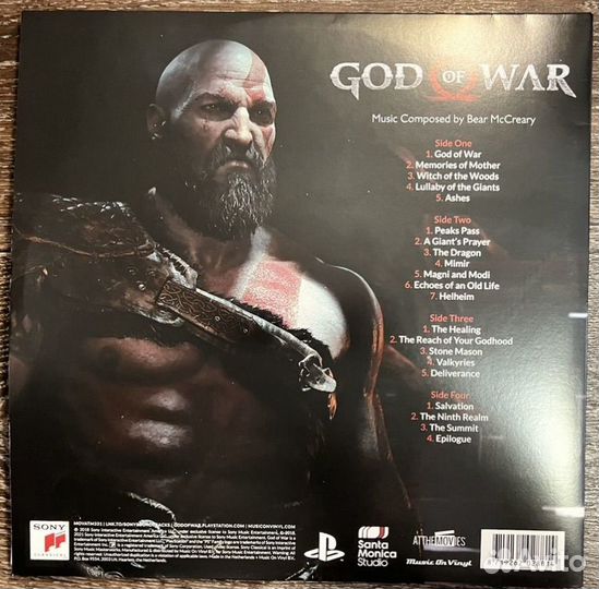 Винил Bear McCreary - God Of War