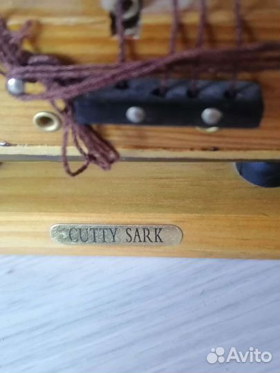 Модель корабля из дерева