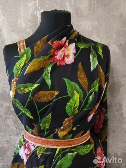 Шифон - натуральный шёлк СССР