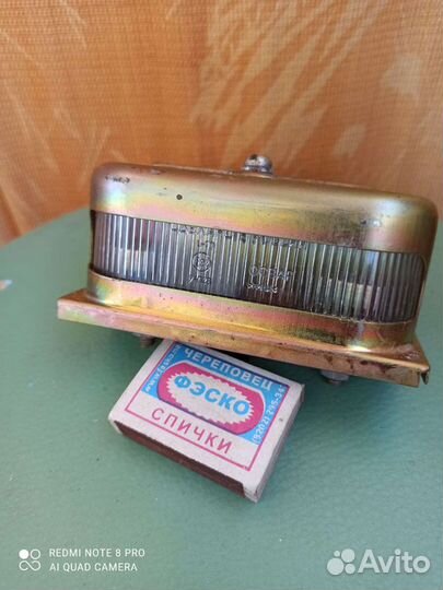 Плафон освещения номерного знака