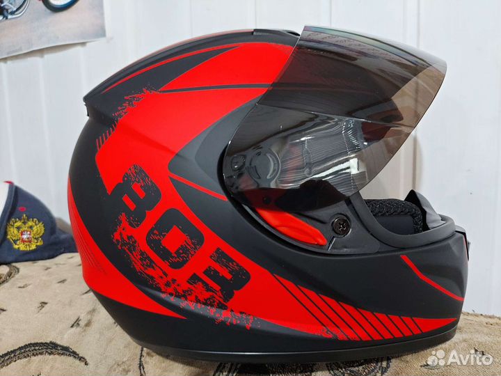 Мотошлем-803,интеграл,XL,58-61см