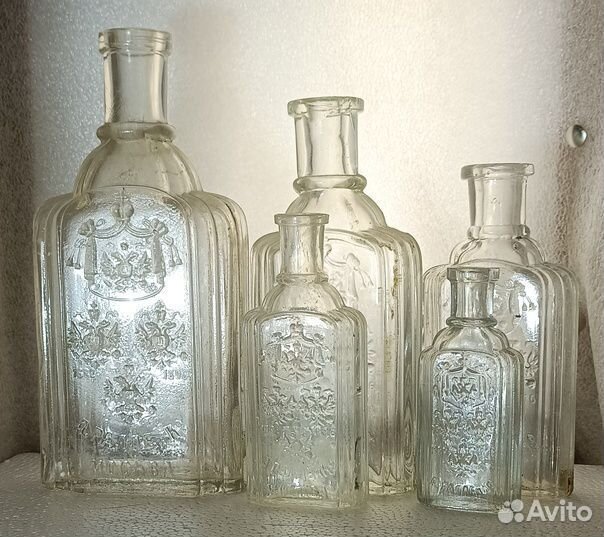 Флаконы духи парфюмерия до 1917 года и СССР