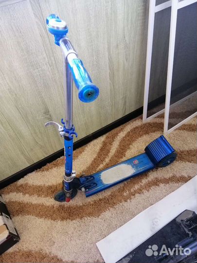 Самокат детский трехколесный бу