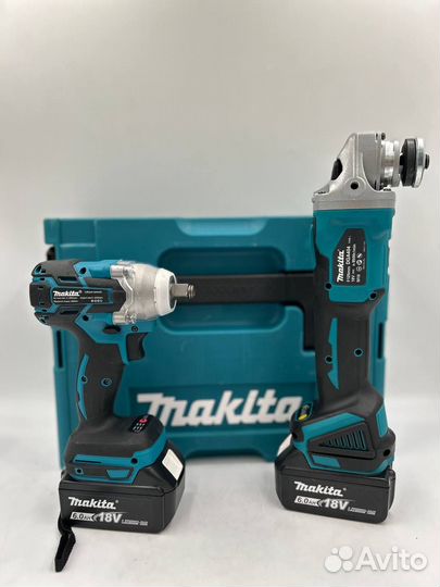 Набор аккумуляторного инструмента Makita 2 в 1