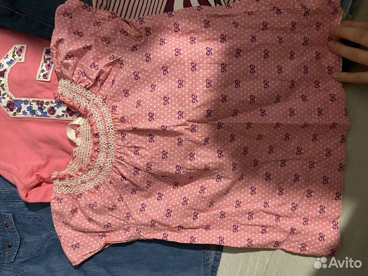 Пакет одежды для девочки 110