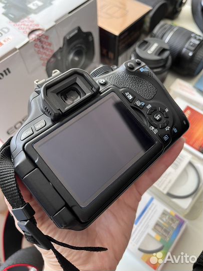 Фотоаппарат Canon eos 600d+портретник+вспышка и др