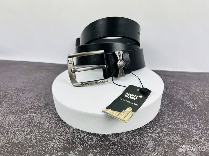 Мужской кожаный ремень