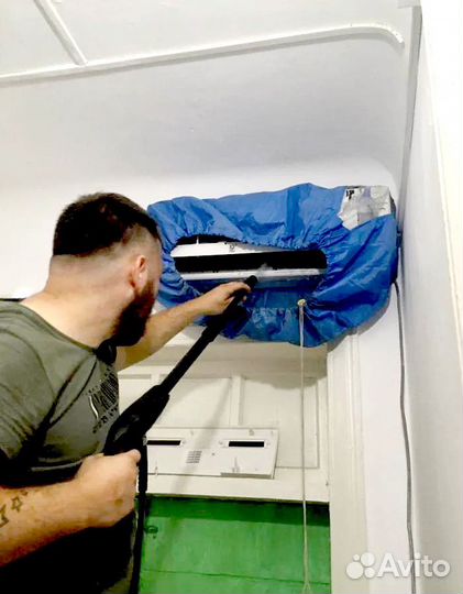 Чистка кондиционеров Ремонт сплит систем Установка