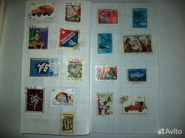 Иностранные почтовые марки