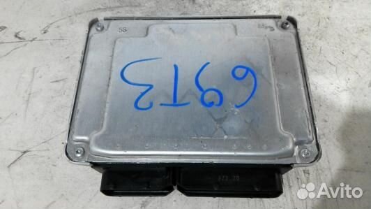 Блок управления двс volkswagen polo 4 (9N) (69T03P
