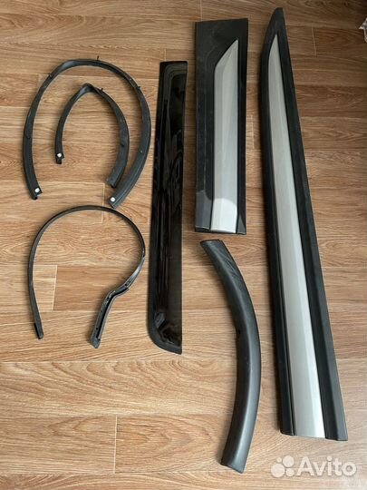 Молдинги mitsubishi outlander