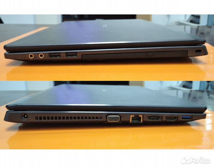 Ноутбук DNS W650EH-2 на SSD+HDD