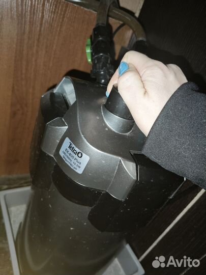 Аквариум с фильтром и светом