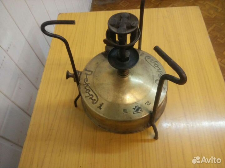 Примус из латуни пр СССР