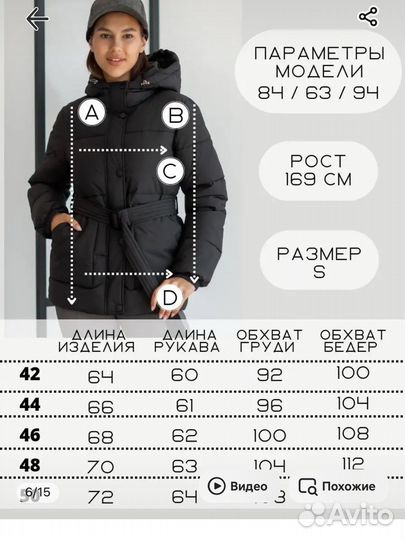 Женская демисезонная куртка