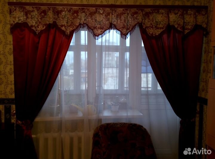 Шторы +ламбрекен