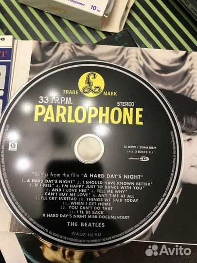 The Beatles фирменные диски CD