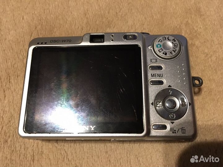 Фотоаппарат sony cyber shot dsc-w70
