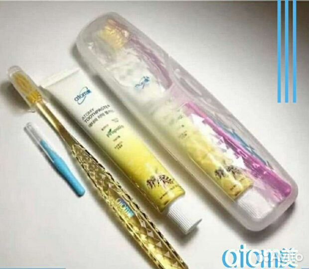 Дорожный набор зубная паста+щетки