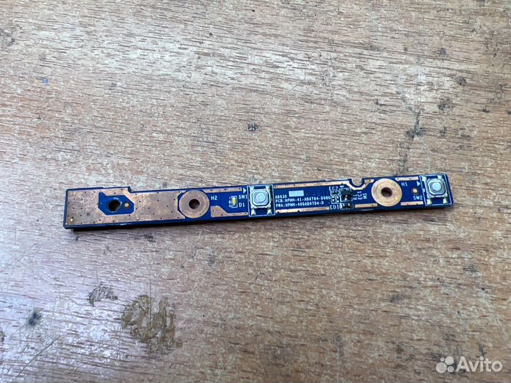 Плата кнопки включения для ноутбука HP DV7-6000