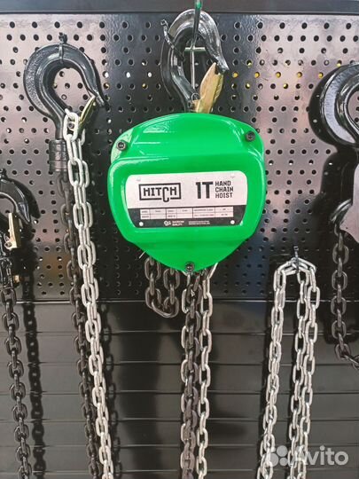 Таль ручная цепная hitch CH100, 1 т, 3 м