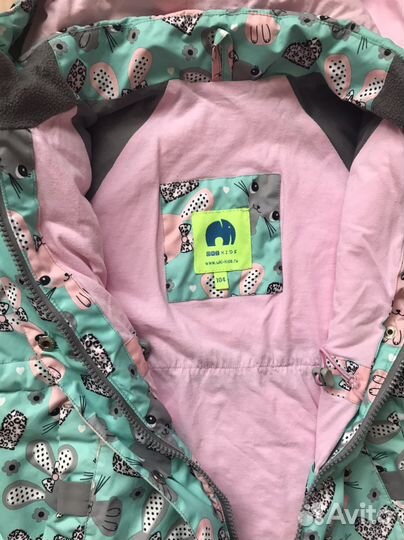 Куртка демисезонная для девочки 104