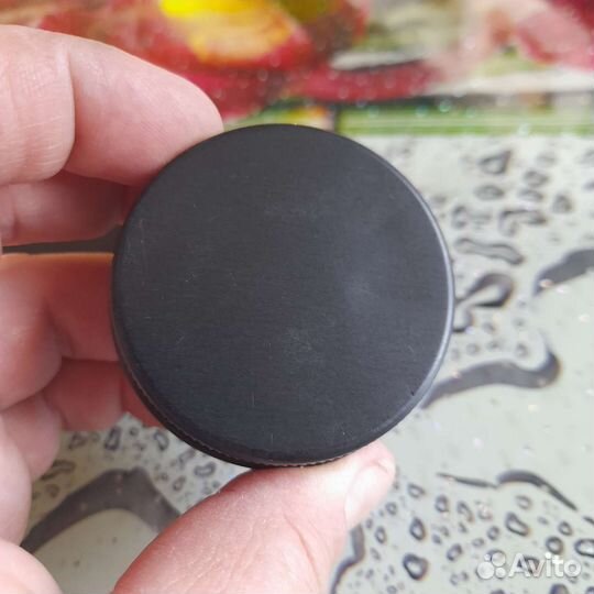 Черная матовая алюминиевая баночка 30 гр. Новые