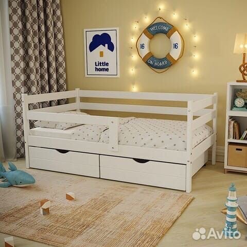 Кровать массив манеж 010 180*80(90)