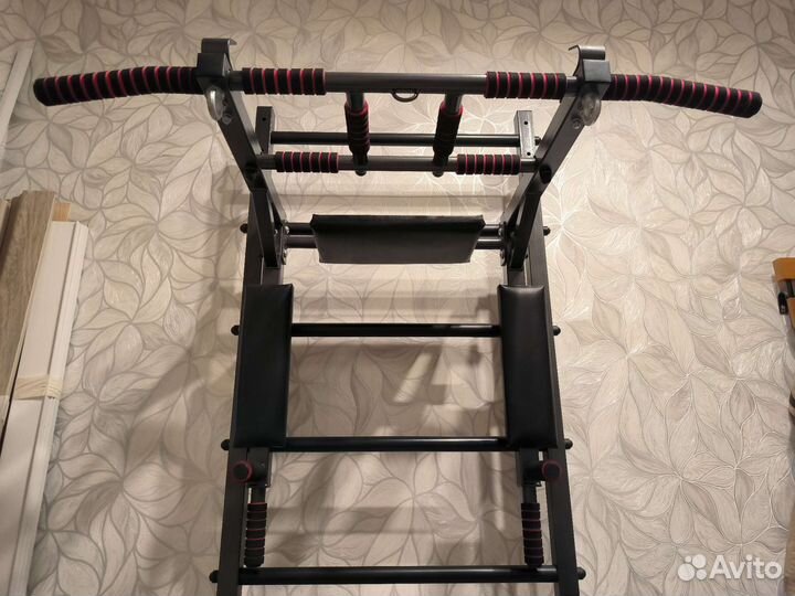 Шведская стенка с турником и брусьями