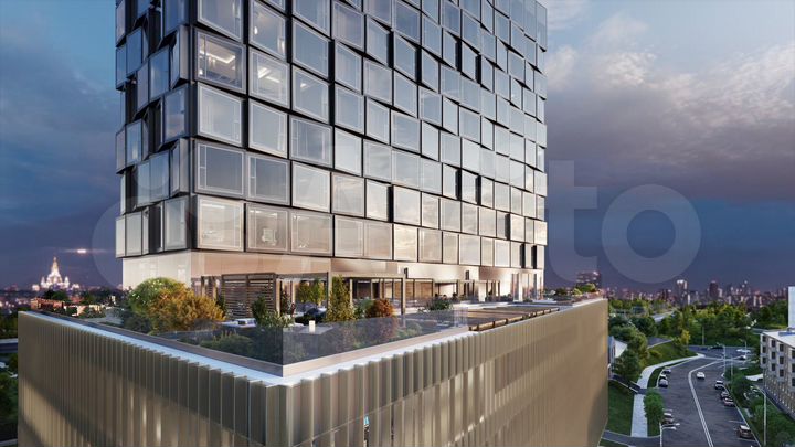 1-к. апартаменты, 68,9 м², 13/17 эт.