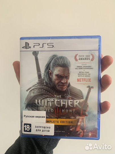 Новый Ведьмак 3 ps5 рус полное издание
