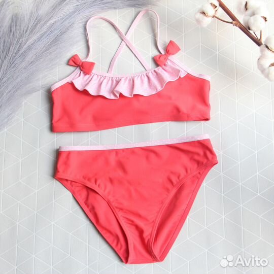 Км Купальники на девочку рост 140-152