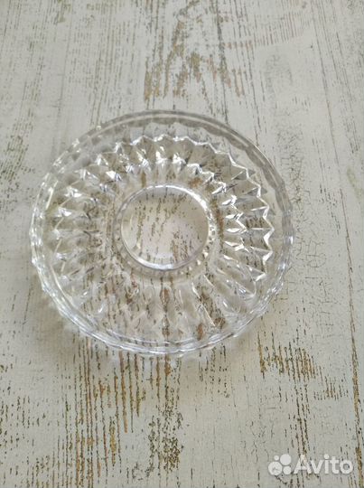 Пепельница хрусталь