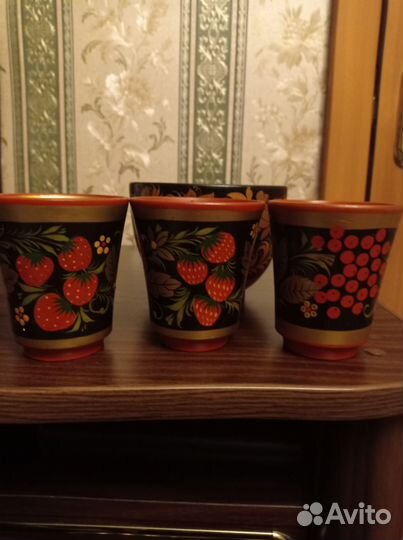 Посуда хохлома