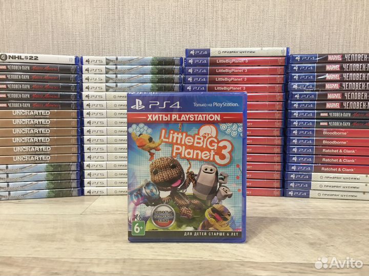Новый PS4 диск Little Big Planet 3