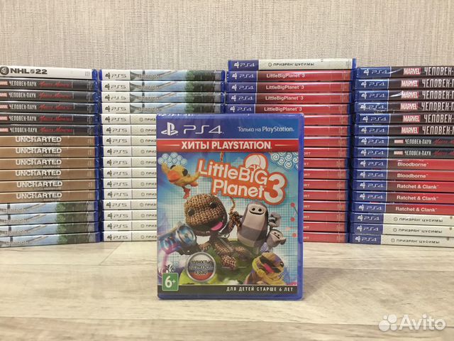 Новый PS4 диск Little Big Planet 3