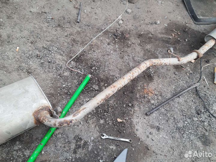 Задняя банка глушителя хендай соната 5