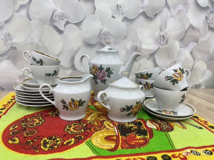 Чайно кофейный сервиз