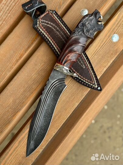 Авторский нож Медведь