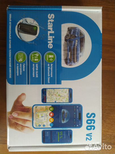 Сигнализация starline s66 v2 eco новая