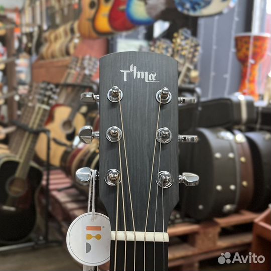 Электроакустическая гитара Tyma TG-5E с чехлом
