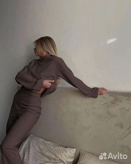 Кашемировый костюм женский