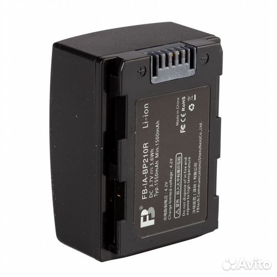 Аккумулятор FB BP210R для Samsung HMX-H405 H400 H3