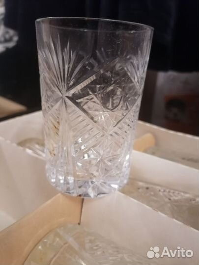 Стаканы СССР набор 6 штук