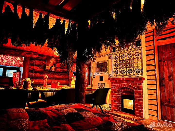 Баня в аренду для компании. Банная изба