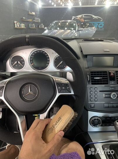 Руль Mercedes-Benz C63 AMG Edition 507 алькантара