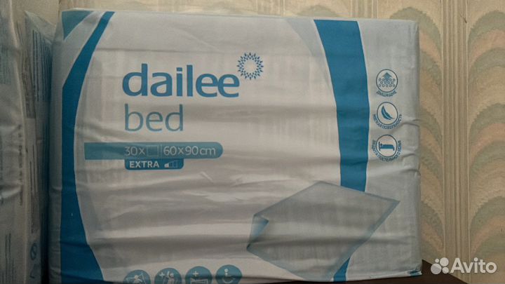 Пеленки одноразовые 60х90 30 штук